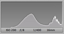 Collier Seminole State Park Histogram