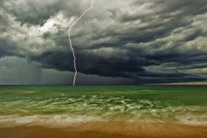 Daytime Long Exposure Photography: Lightning Striking the Ocean