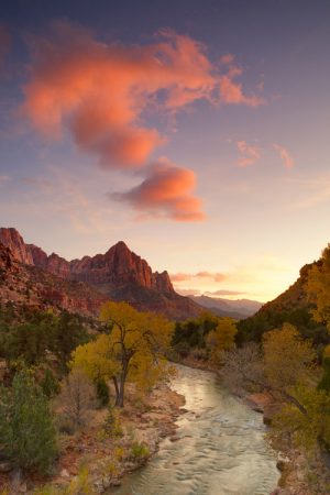 Colby Brown Photography: The Watchman at Sunset