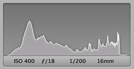 How Histograms Work: Coastal Fog Histogram