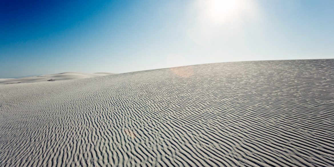 How Histograms Work: White Sands New Mexico Exposure