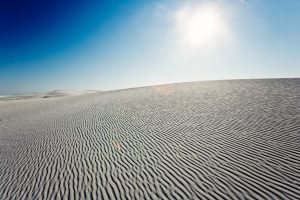 How Histograms Work: White Sands New Mexico Exposure