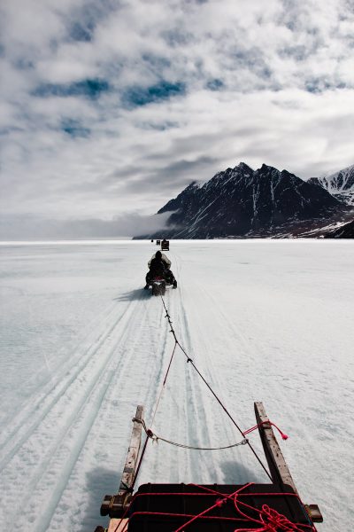 arctic sledding