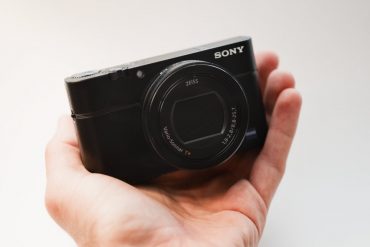 Sony RX100 III Review: The RX100 III in a hand for scale