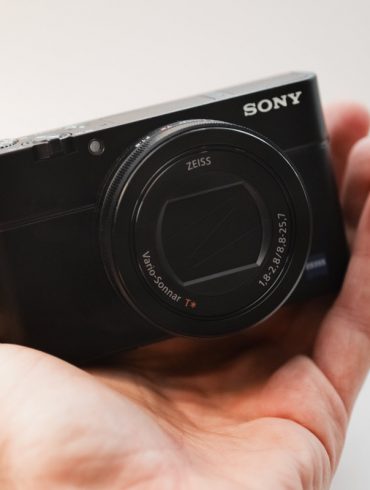 Sony RX100 III Review: The RX100 III in a hand for scale