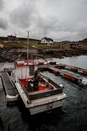 A fishing boat in Norway