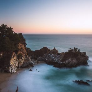 Seascape photography at McWay Falls