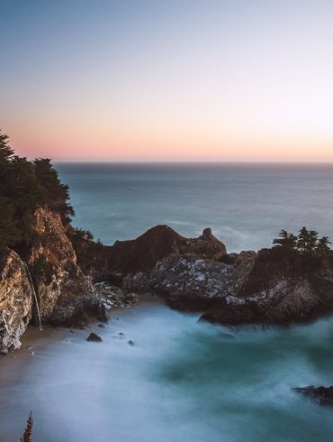 Seascape photography at McWay Falls