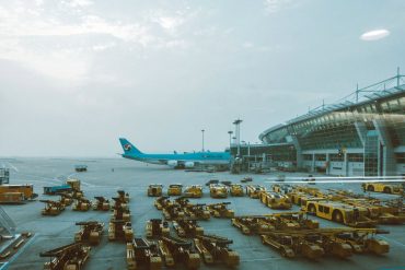 Travel Photography of Incheon International Airport in the Early Morning